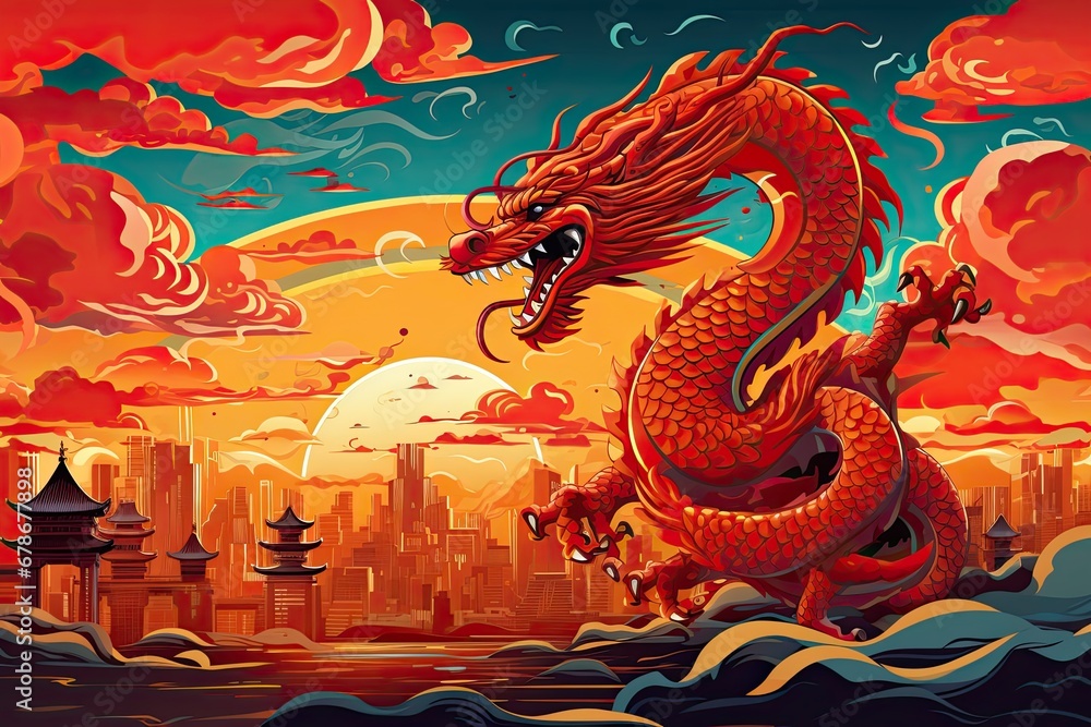Chinese new year dragon Chinese new year dragon