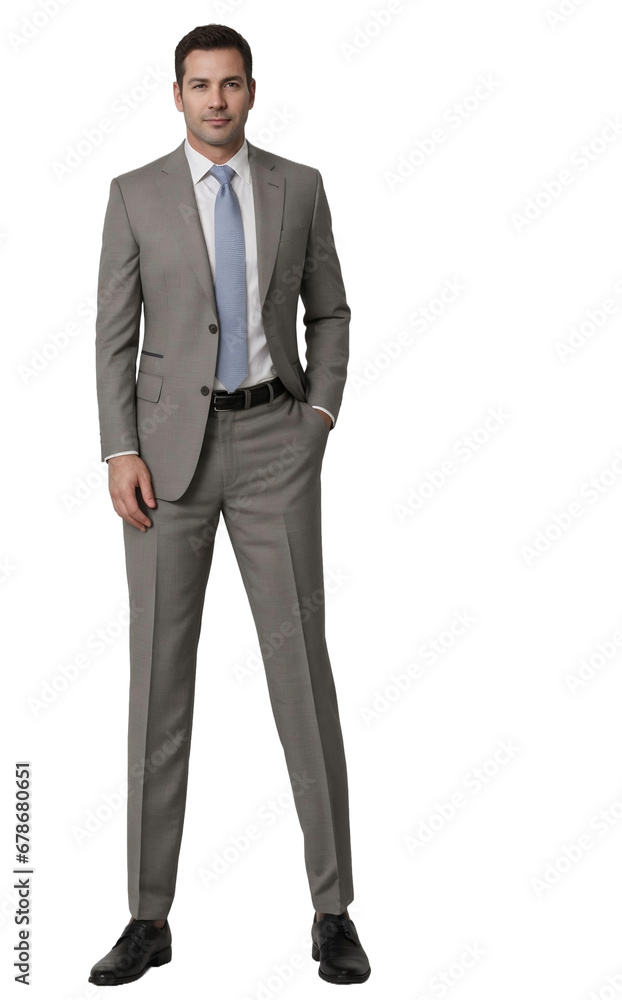Handsome American businessman, Man wearing a suit, isolated, transparent background, no background. PNG. Handsome American businessman, Man wearing a suit, isolated, transparent background, no background. PNG.