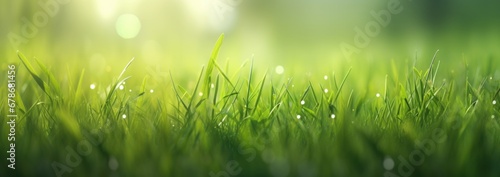  Grass in sunlight, light-oriented, futuristic organic style.