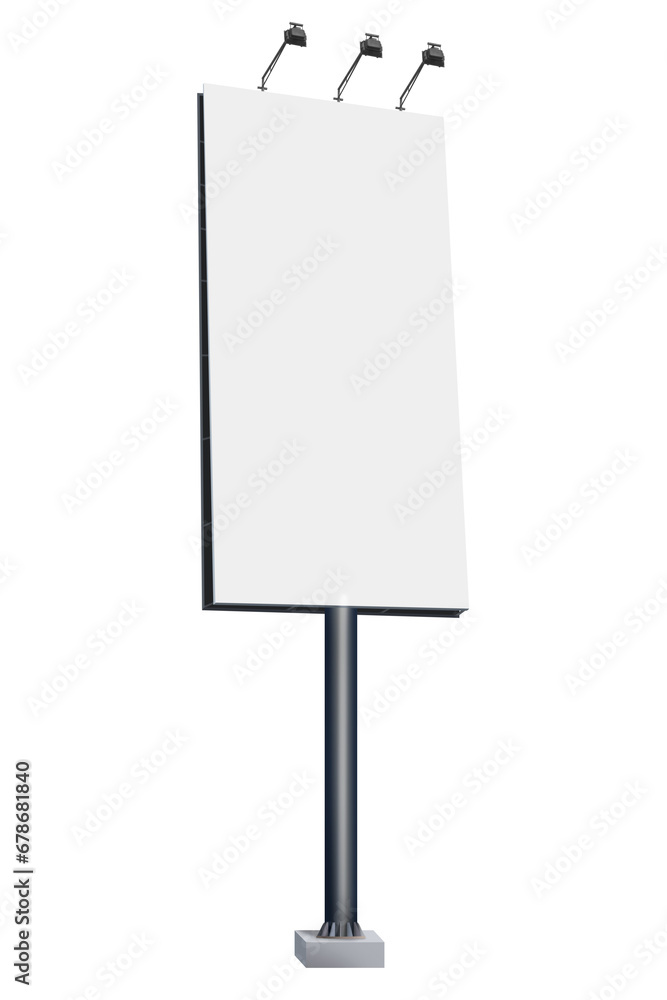 Blank billboard for copy space Blank billboard for copy space