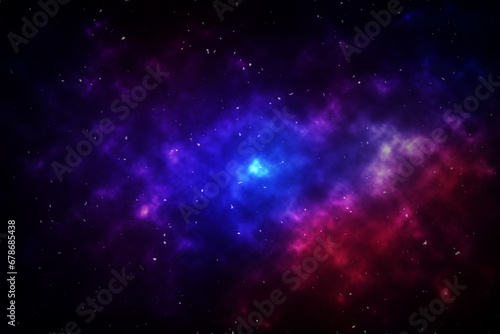 Abstract background  the mysterious wonder of the smog in space. Illustration.