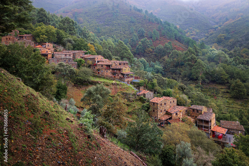 Cerdeira historical Shale Village in the Lousã Mountains - Portugal photo