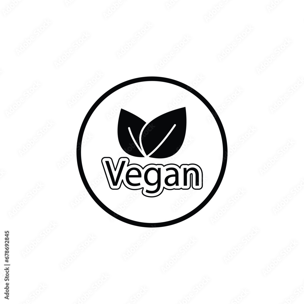 Vegetarian food icon vegan food icon vector Vegetarian food icon vegan food icon vector