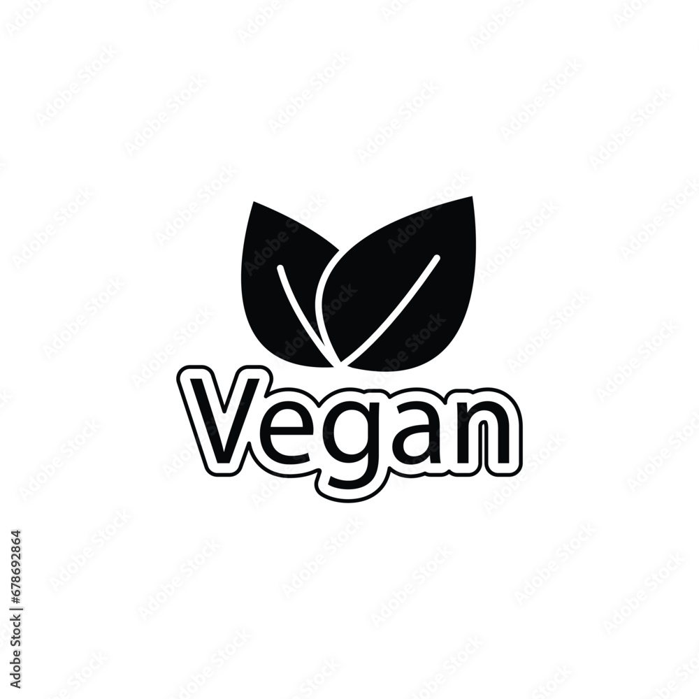 Vegetarian food icon vegan food icon vector 
