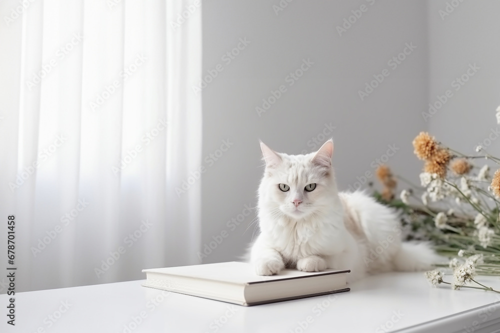 Allergy and its factors, animals, pollen, books, for health conception of cleanliness. Generative AI Allergy and its factors, animals, pollen, books, for health conception of cleanliness. Generative AI