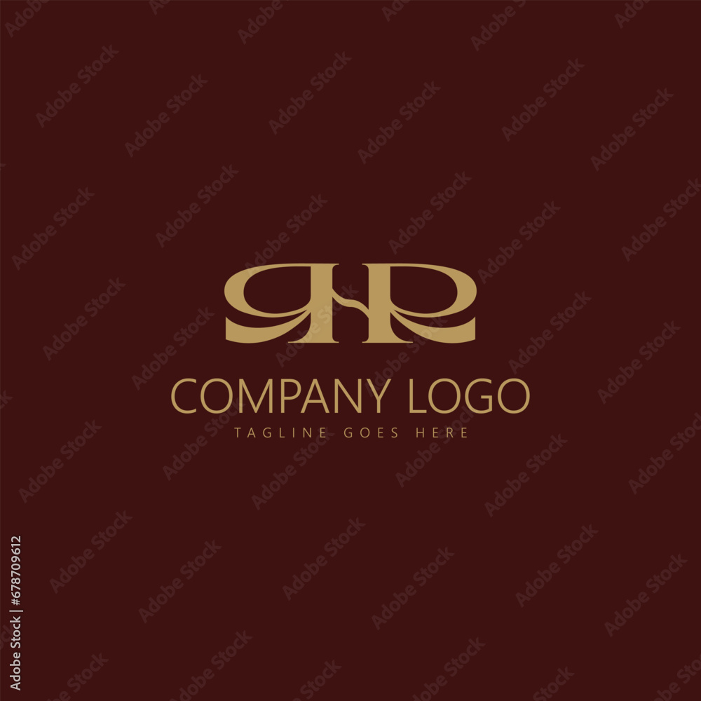Letter R Logo with Simple and Elegant Color Letter R Logo with Simple and Elegant Color