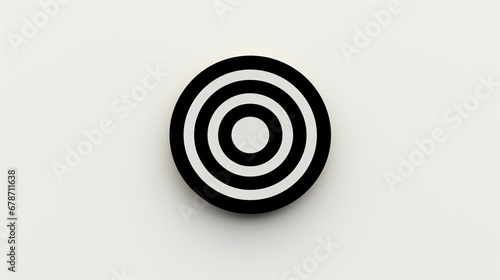 A minimalist representation of a mindfulness symbol, encouraging mental health awareness.