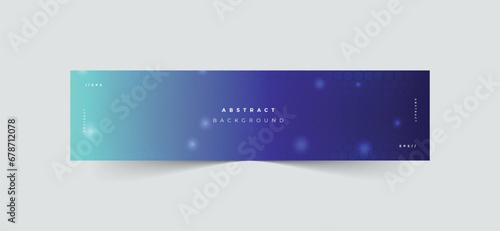 LinkedIn abstract banner template, linkedin banner template