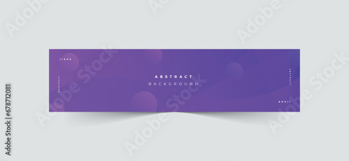 LinkedIn abstract banner template, modern abstract background linkedIn banner