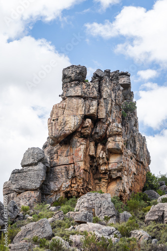 Rock Formation in the Mountains