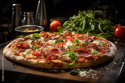 The Art of Deliciousness. Savor the Perfect Pizza Experience. Ai Generative