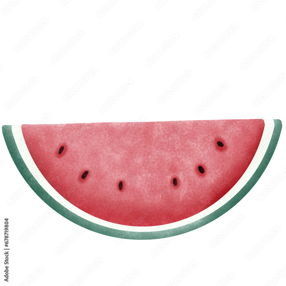 slice of watermelon, A cute drawing of a bite watermelon shape with seed, summer fruits slice of watermelon, A cute drawing of a bite watermelon shape with seed, summer fruits
