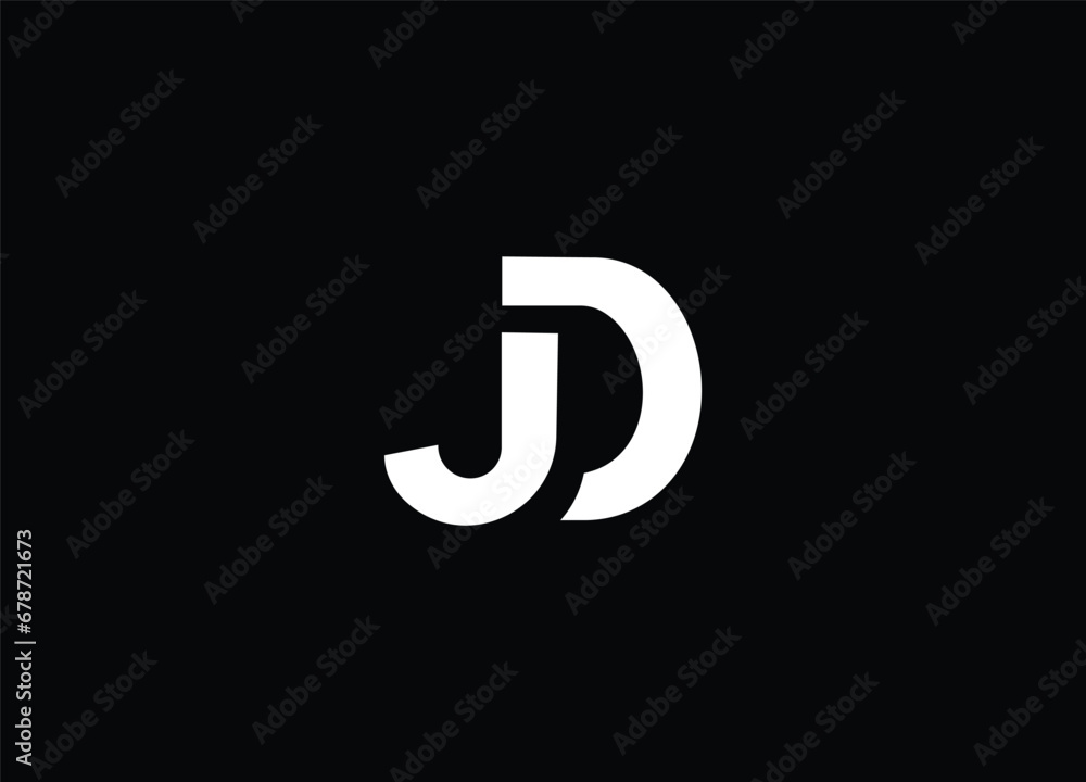 JD creative logo design and monogram logo JD creative logo design and monogram logo