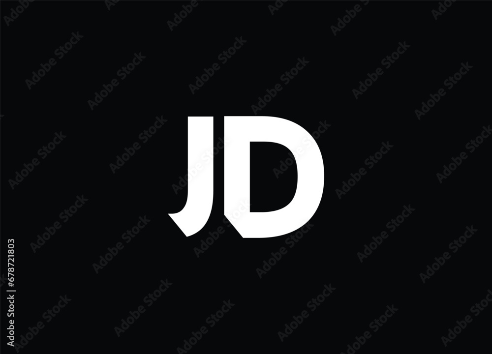 JD creative logo design and monogram logo JD creative logo design and monogram logo