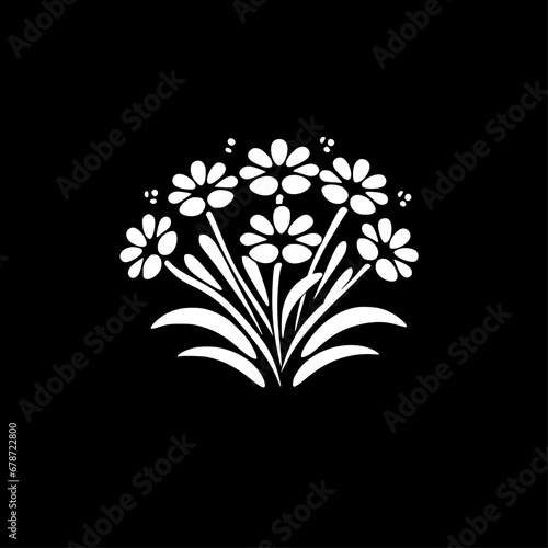 Flowers - High Quality Vector Logo - Vector illustration ideal for T-shirt graphic