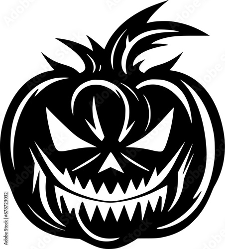 Halloween | Minimalist and Simple Silhouette - Vector illustration