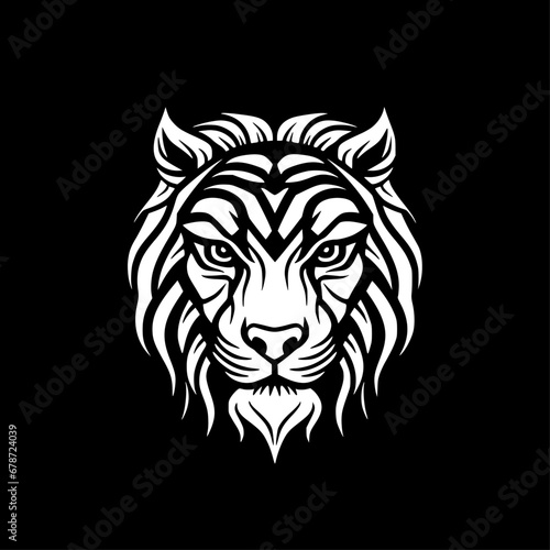 Tiger - High Quality Vector Logo - Vector illustration ideal for T-shirt graphic