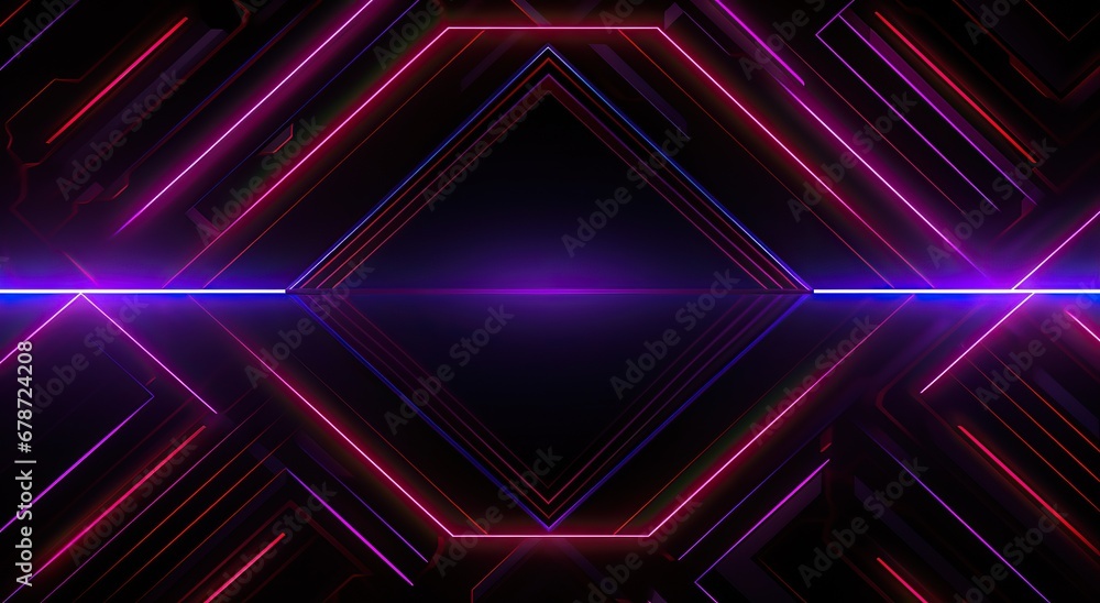 dark purple background for gaming with a neon glow, stripes and shapes dark purple background for gaming with a neon glow, stripes and shapes
