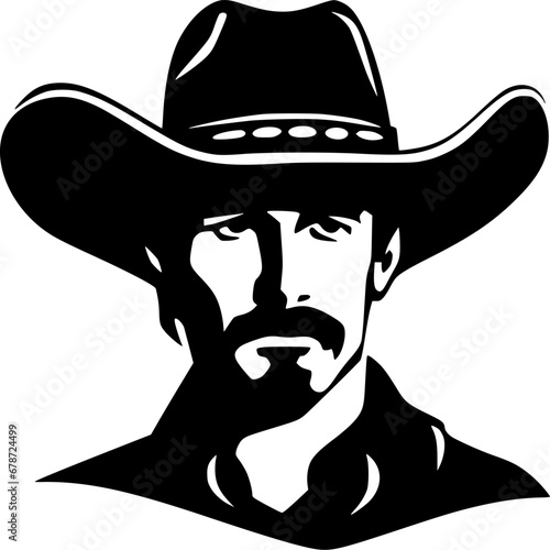 Western - High Quality Vector Logo - Vector illustration ideal for T-shirt graphic
