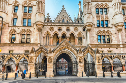 Photography The Royal Courts of Justice in London, England, UK