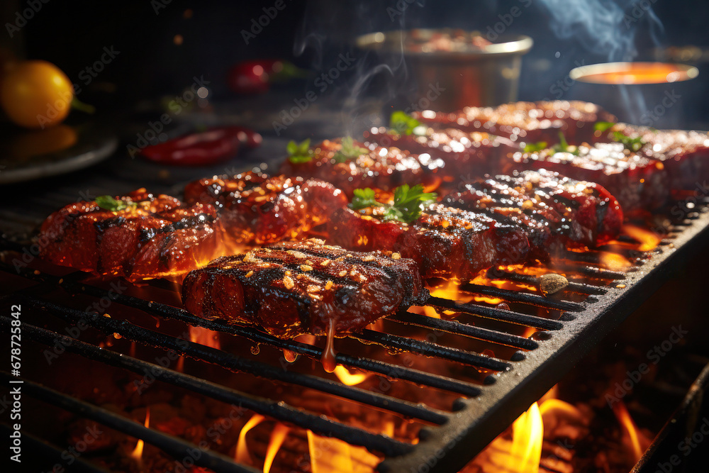Sizzling Sensation: A Delectable Grill Steak Experience. Ai Generative
Sizzling Sensation: A Delectable Grill Steak Experience. Ai Generative