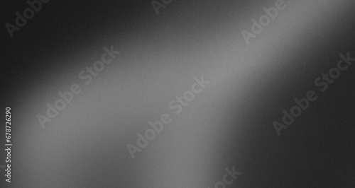 black grey silver , grainy noise grungy empty space or spray texture color gradient shine bright light and glow , a rough abstract retro vibe background template