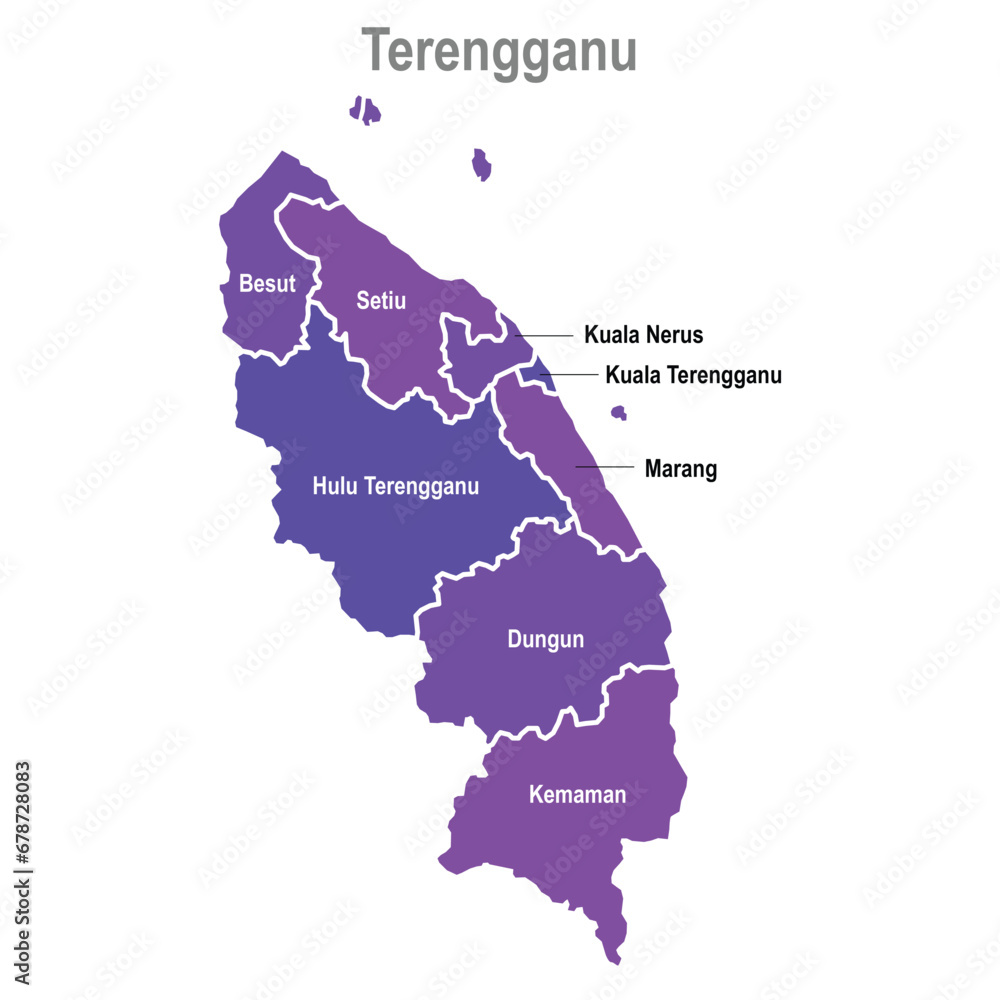 malaysia map terengganu
