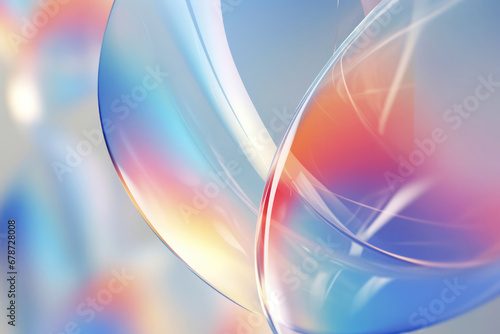 Color Symphony, Mesmerizing Transparency Gradients in Abstract Harmony