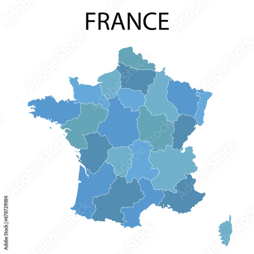 country map france