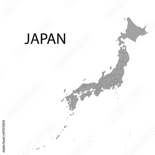 country map japan