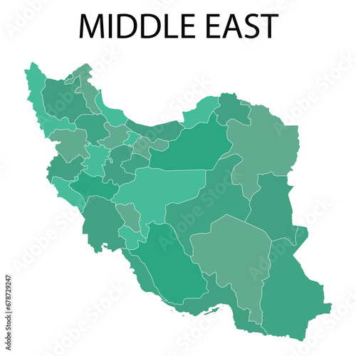 country map middle east