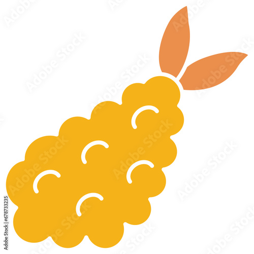 illustration of tempura