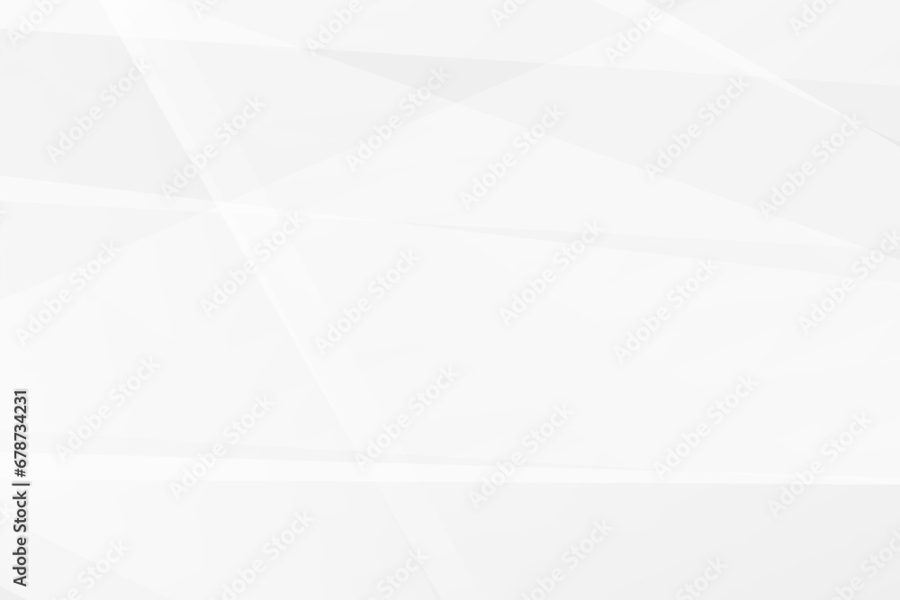 Fototapeta premium Abstract white and grey on light silver background modern design. Vector illustration eps 10.