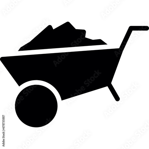 Wheelbarrow Icon