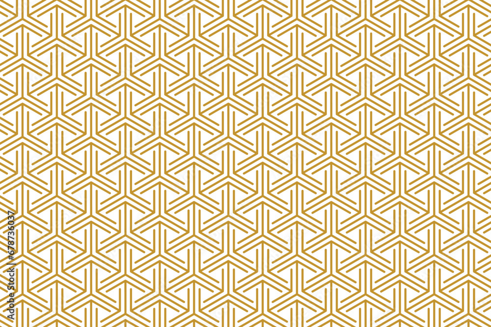 seamless abstract gold luxury pattern strip lines background with geometric vector design