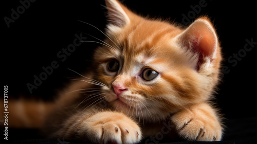 portrait of a kitten
