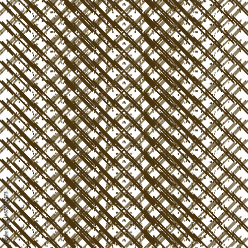 The lattice imitates a wooden structure or partition