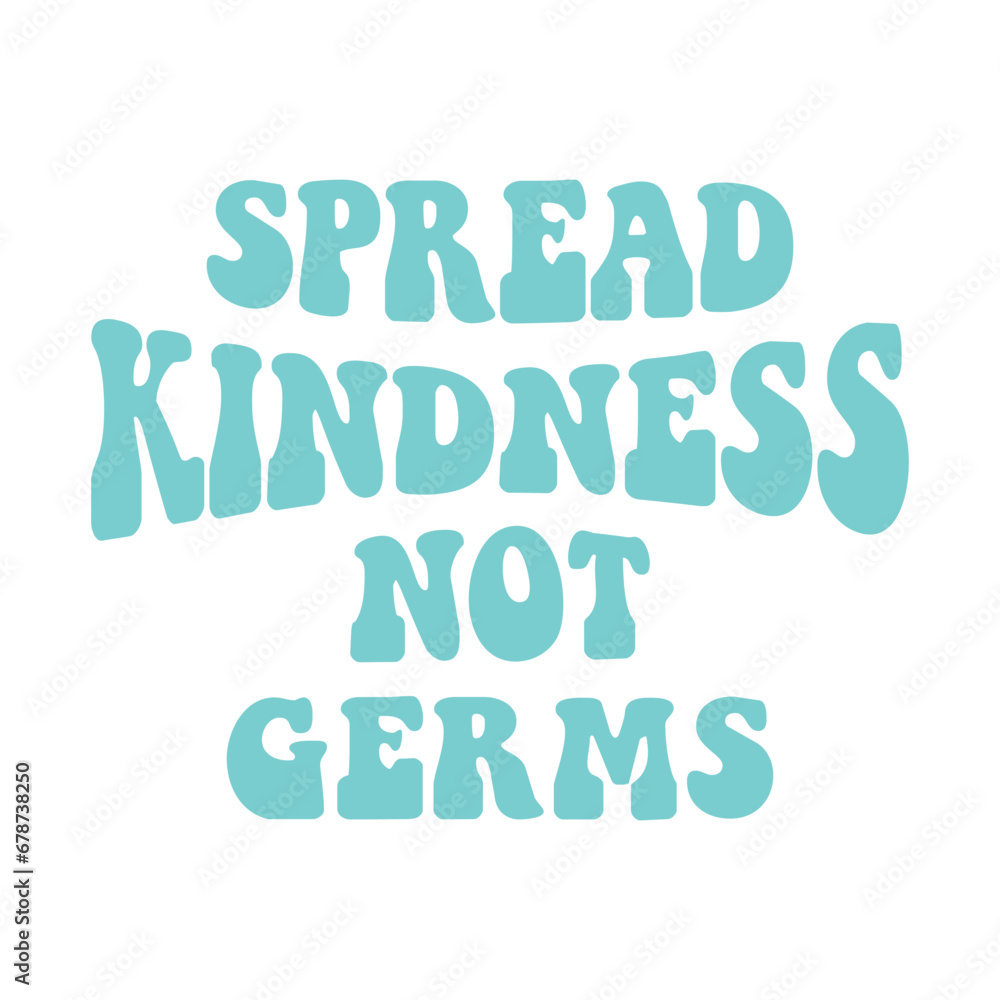 Stylish , fashionable  and awesome Kindness typography art and illustrator