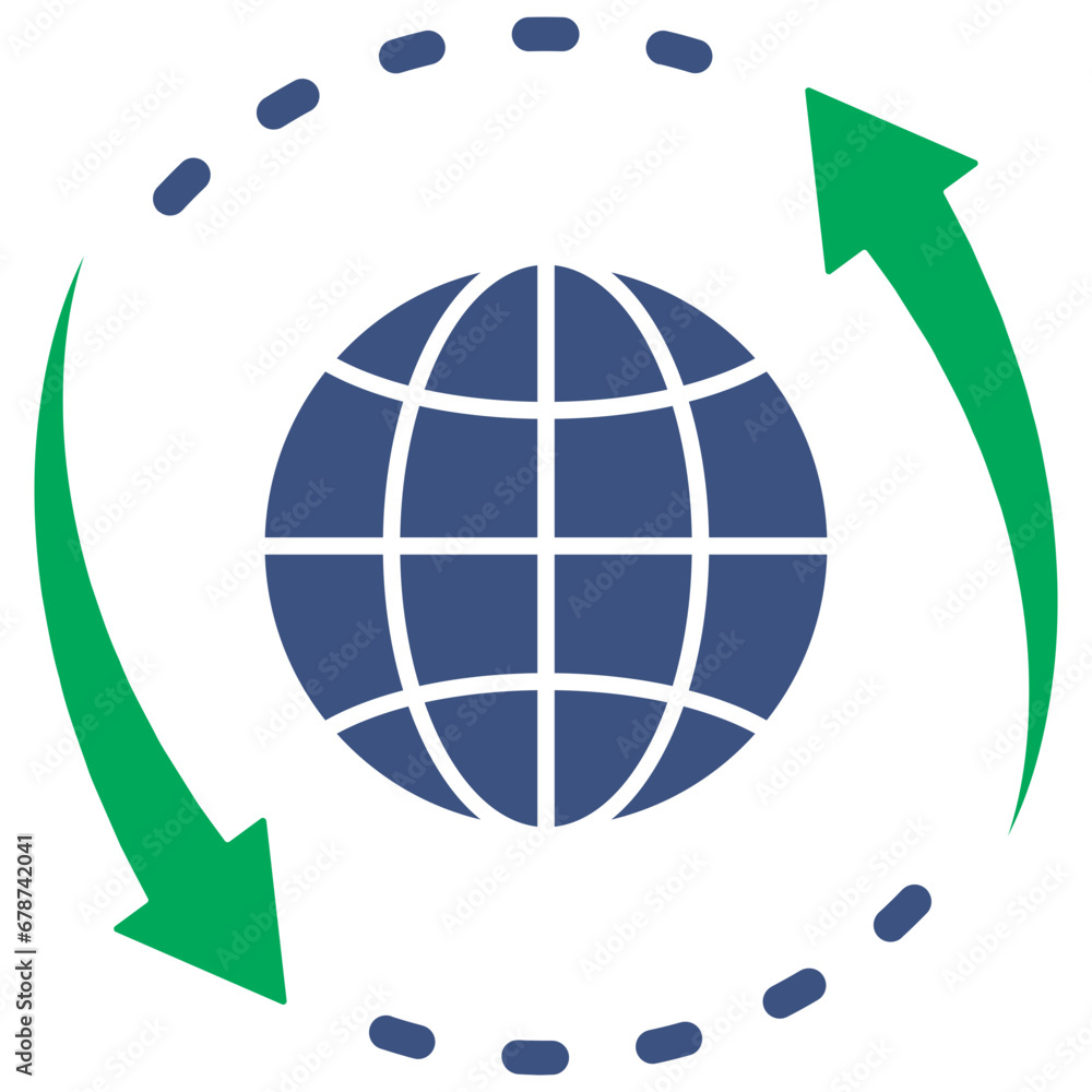 globalization color style icon globalization color style icon