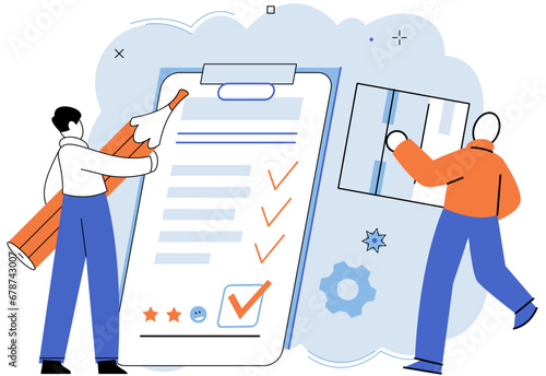 Product to service model. Vector illustration. The product-to-service metaphor emphasizes transformation tangible goods into intangible offerings Business success depends on strategic alignment