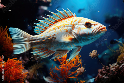 Sea fish under water © Sunshine