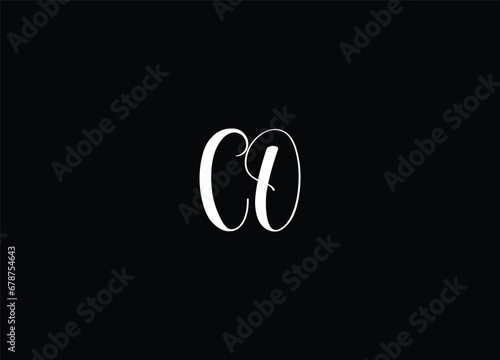 CO creative logo design and monogram logo