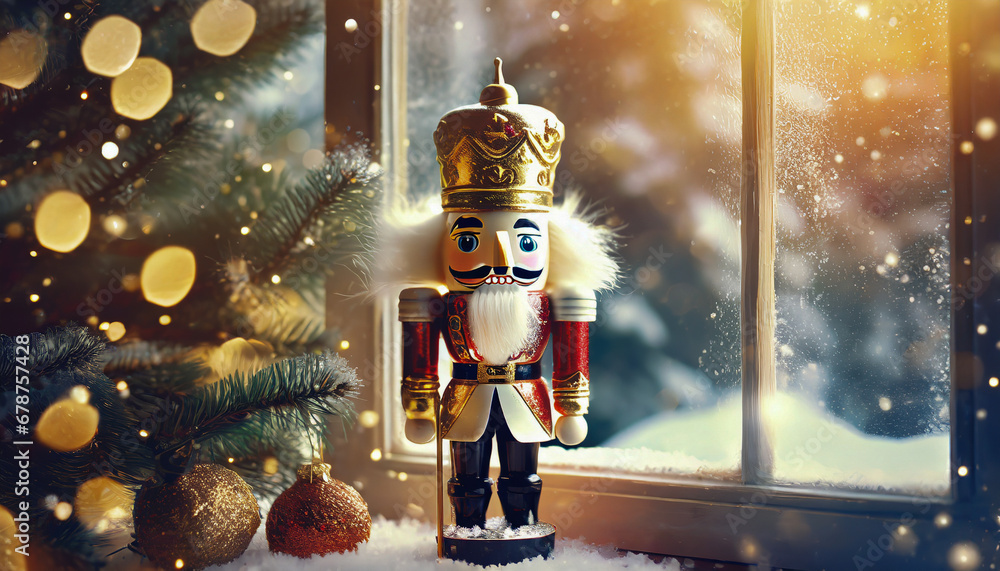 Christmas decoration festive nutcracker soldier Christmas decoration festive nutcracker soldier