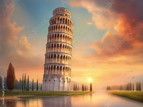 Leaning Tower of Pisa  Italy