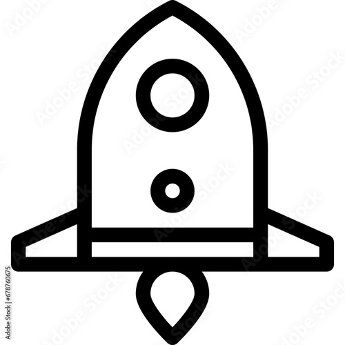 rocket vector . Svg