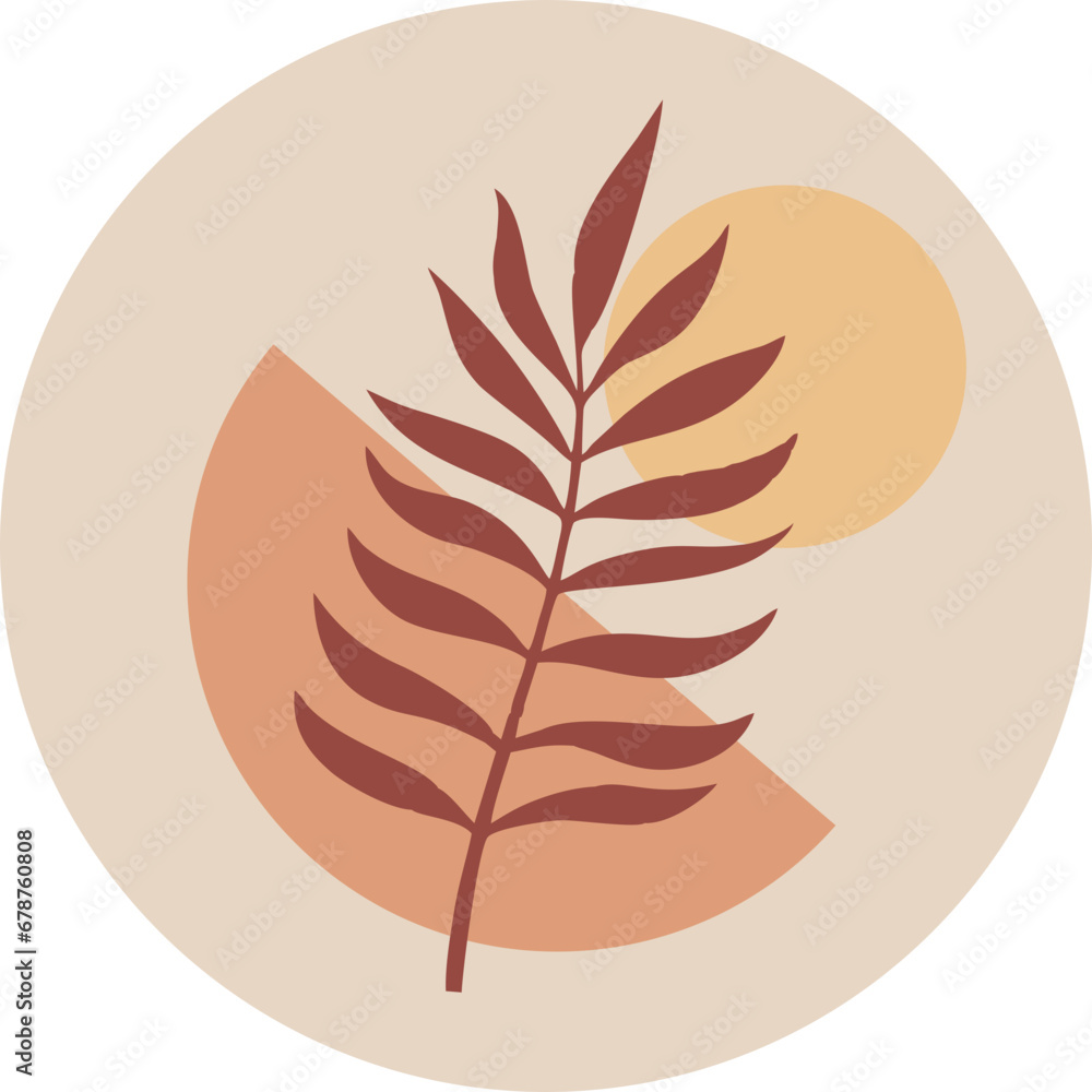 Bohemian Circle Illustration Bohemian Circle Illustration