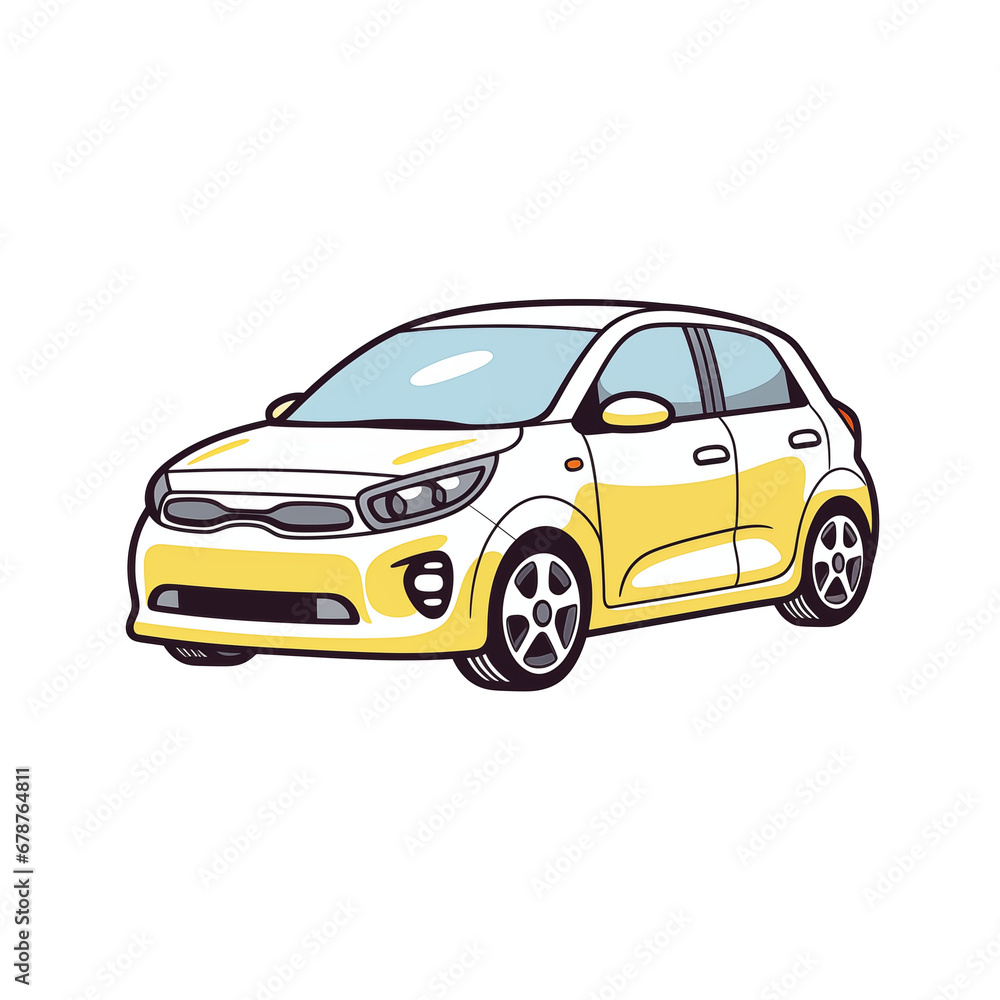 Obraz premium illustration of a car