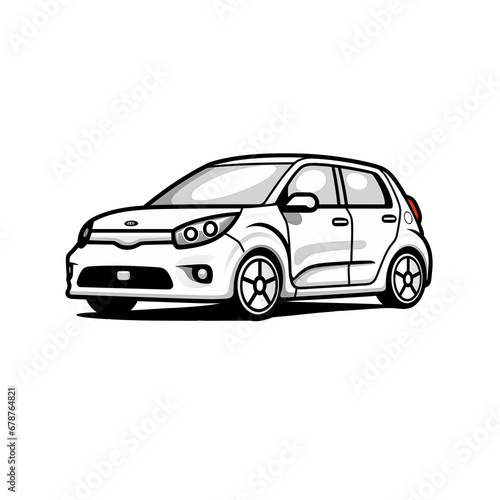 illustration of a car