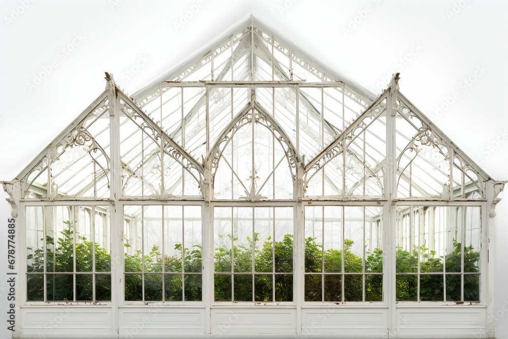 Greenhouse Haven: Botanical Elegance Captured