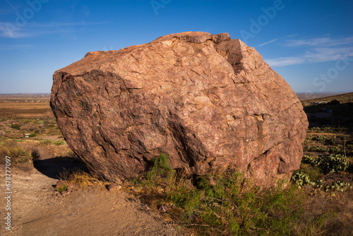 Boulder, Rockhound State Park, Deming, New Mexico photo